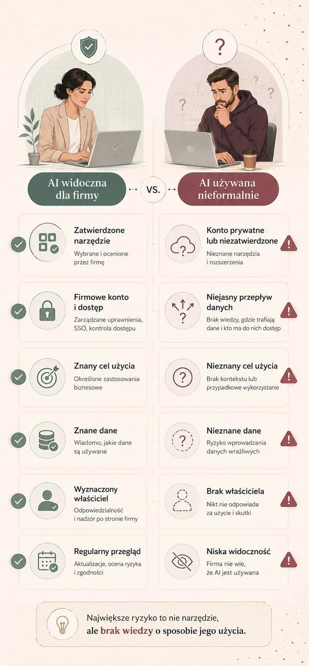 Ilustracja do rozdziału: Ai w firmie: co naprawdę trzeba uporządkować?